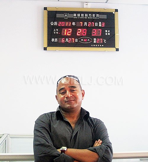 2011年7月25日，外國友人參觀考察我公司！明經(jīng)理等接待并陪同參觀！(圖3)